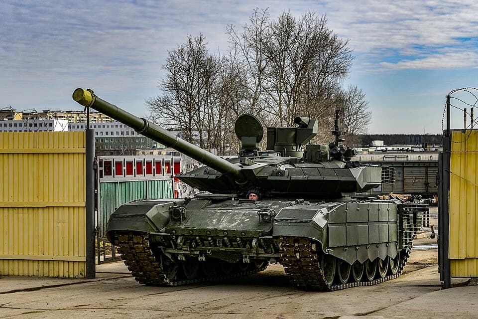 T-90M main battle tank.